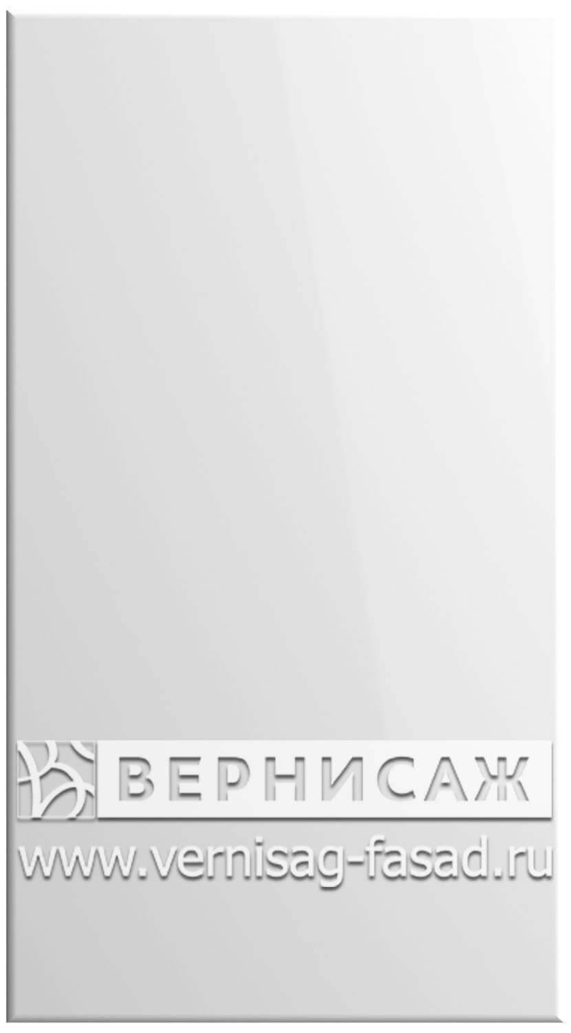 Фасады в пленке ПВХ, Фрезеровка № 15, цвет Белый глянец