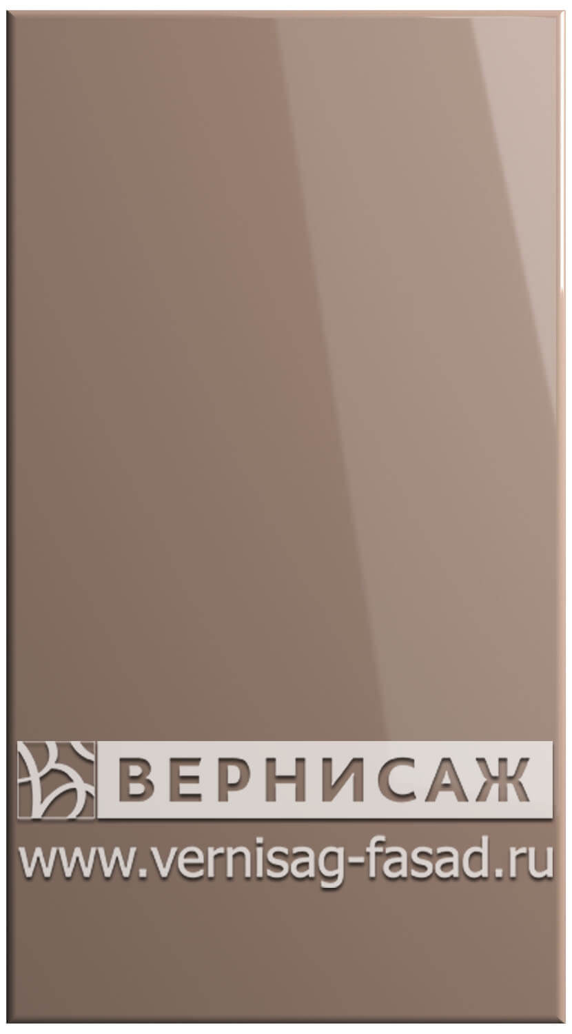 Фасады в пленке ПВХ, Фрезеровка № 15, цвет Мокко глянец