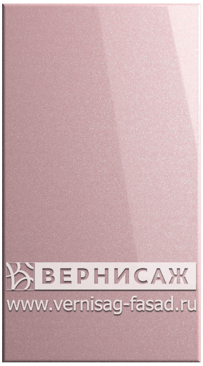 Фасады в пленке ПВХ, Фрезеровка № 15, цвет Розовый металлик