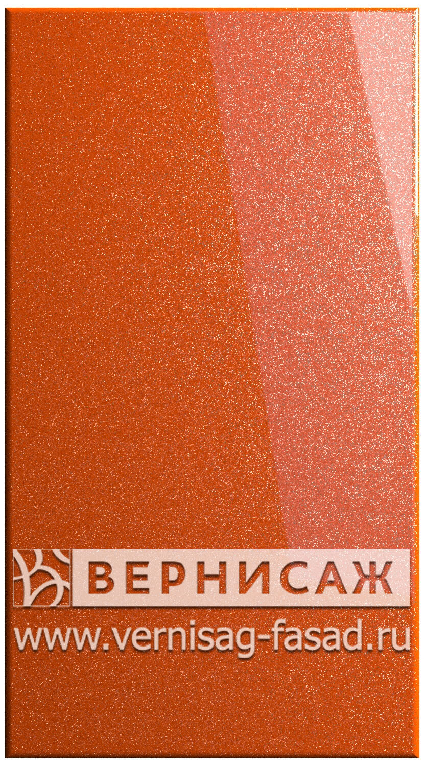 Фасады в пленке ПВХ, Фрезеровка № 15, цвет Сигнал оранж металлик