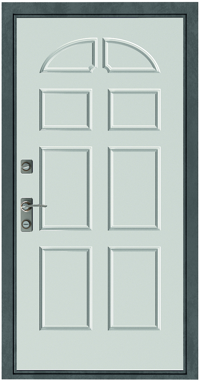 Эмалевая дверная панель. Фрезеровка №24-1