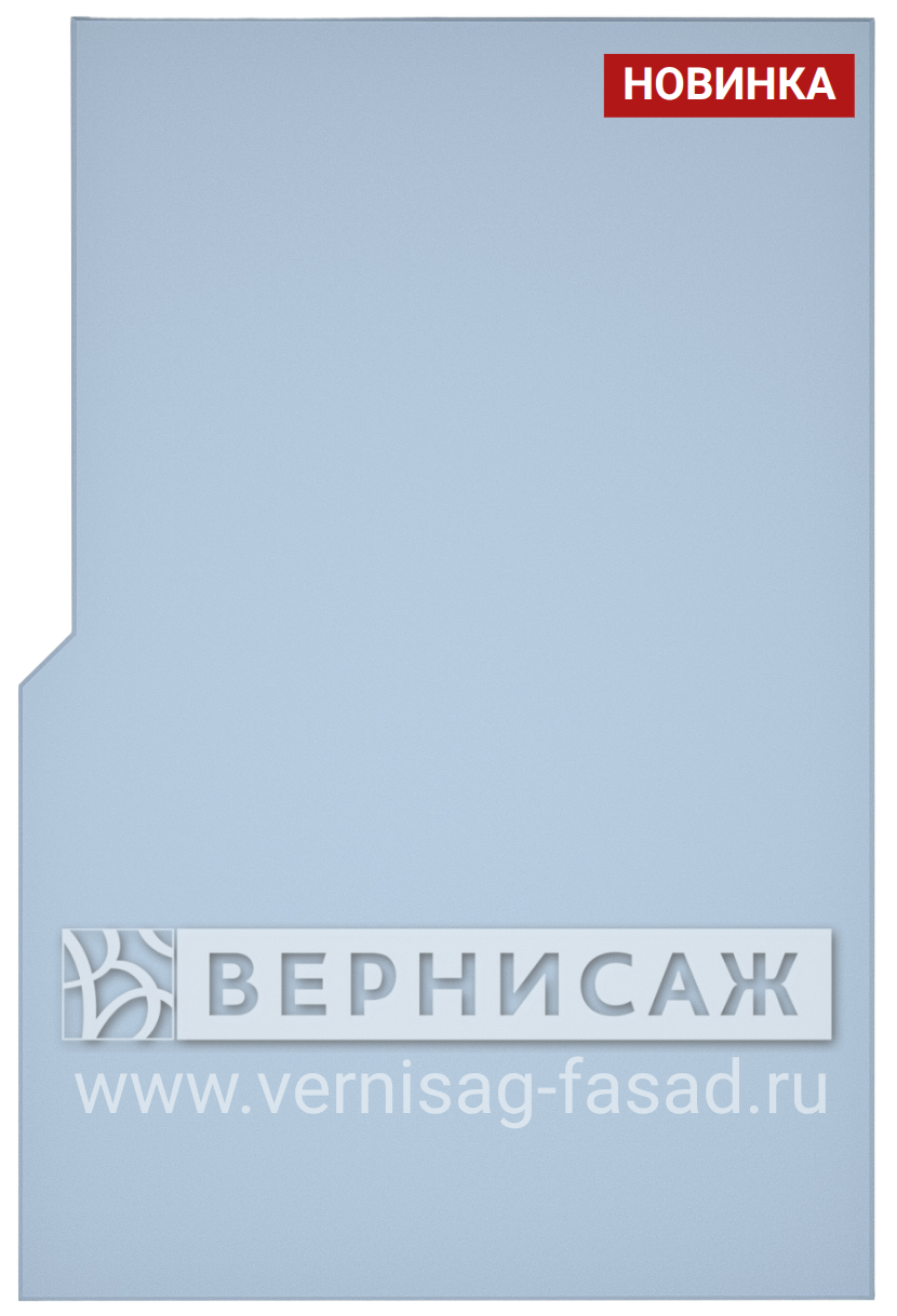 Фасад в плёнке ПВХ с интегрированной ручкой  V7