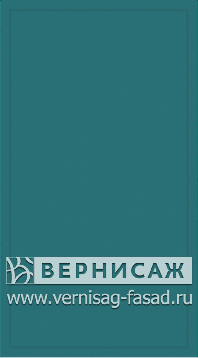 Фасады в пленке ПВХ, Фрезеровка № W2, цвет  Морская волна софт 