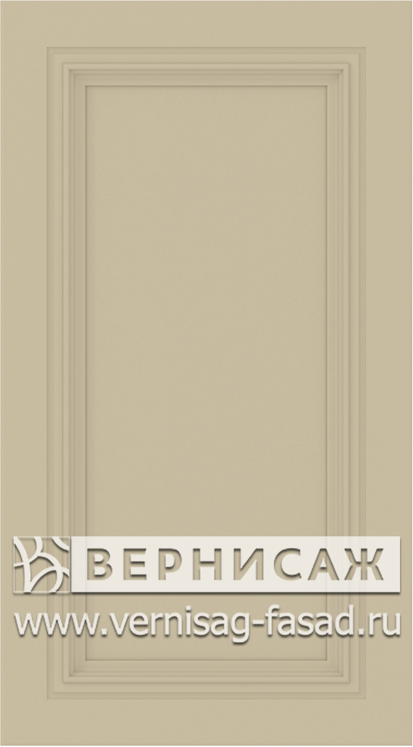 Фасады в пленке ПВХ, Фрезеровка W №4, цвет грей софт 