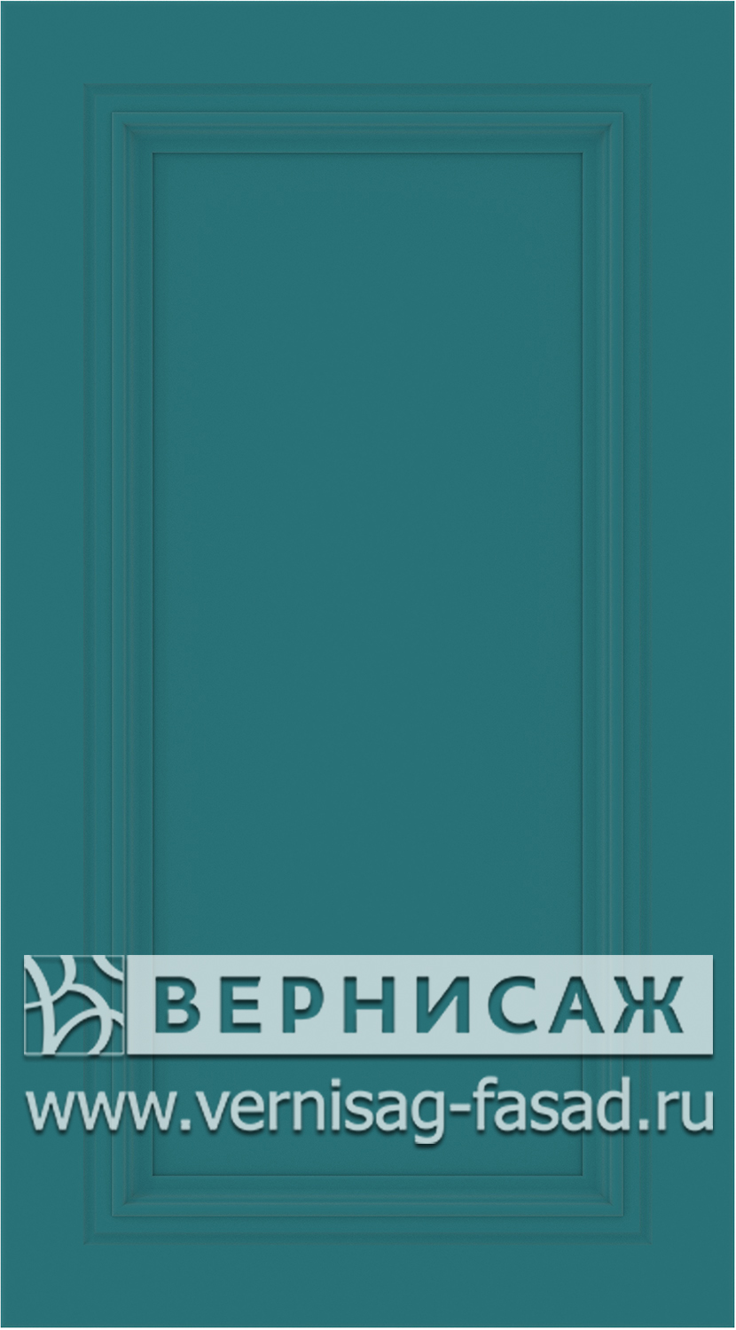 Фасады в пленке ПВХ, Фрезеровка W №4, цвет  Морская волна софт 
